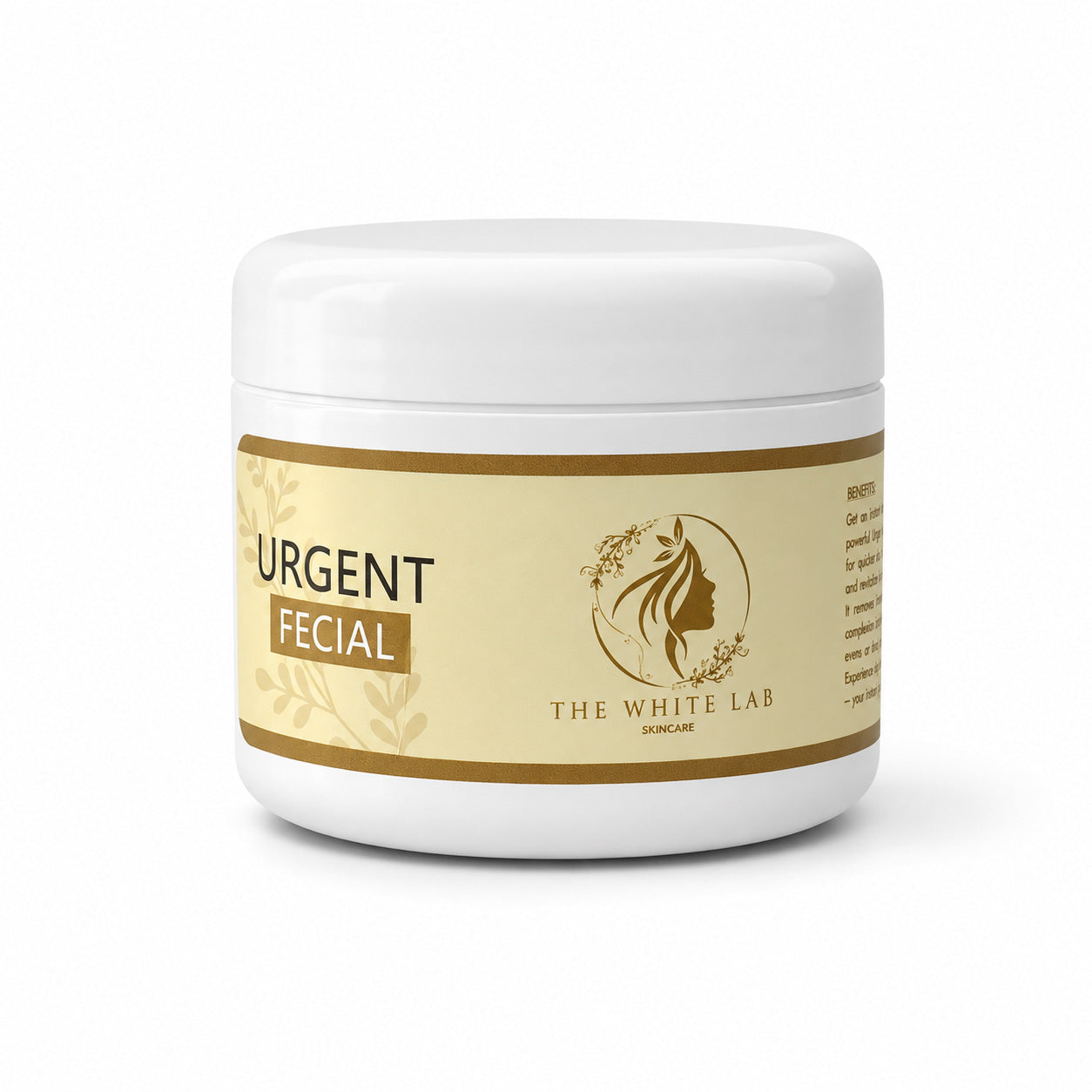 Urgent Facial – The White Lab | Instant Glow & Deep Cleansing Facial Kit