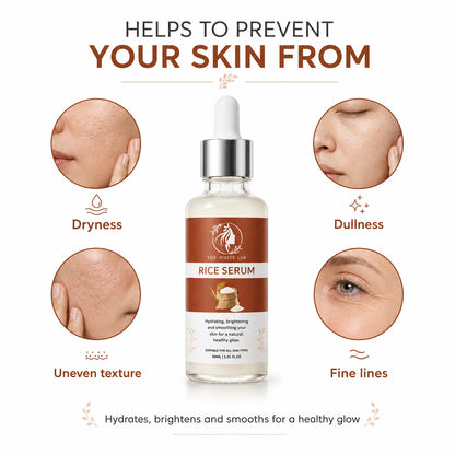 Rice Serum – Brightening, Hydrating & Anti-Aging Skin Repair
