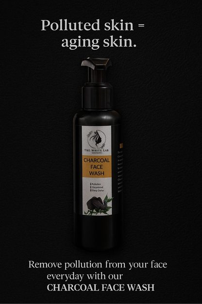 Charcoal Face Wash for Deep Cleansing and Oil Control