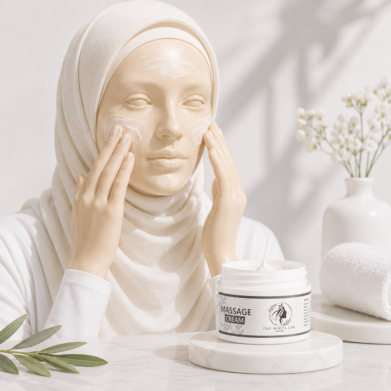 Massage Cream – The White Lab