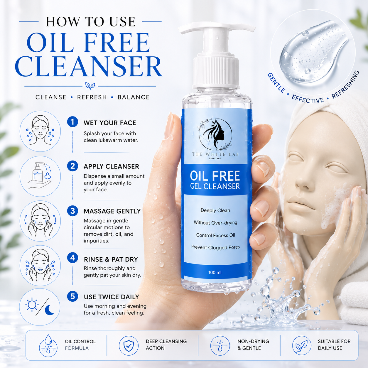 Oil Free Gel Cleanser