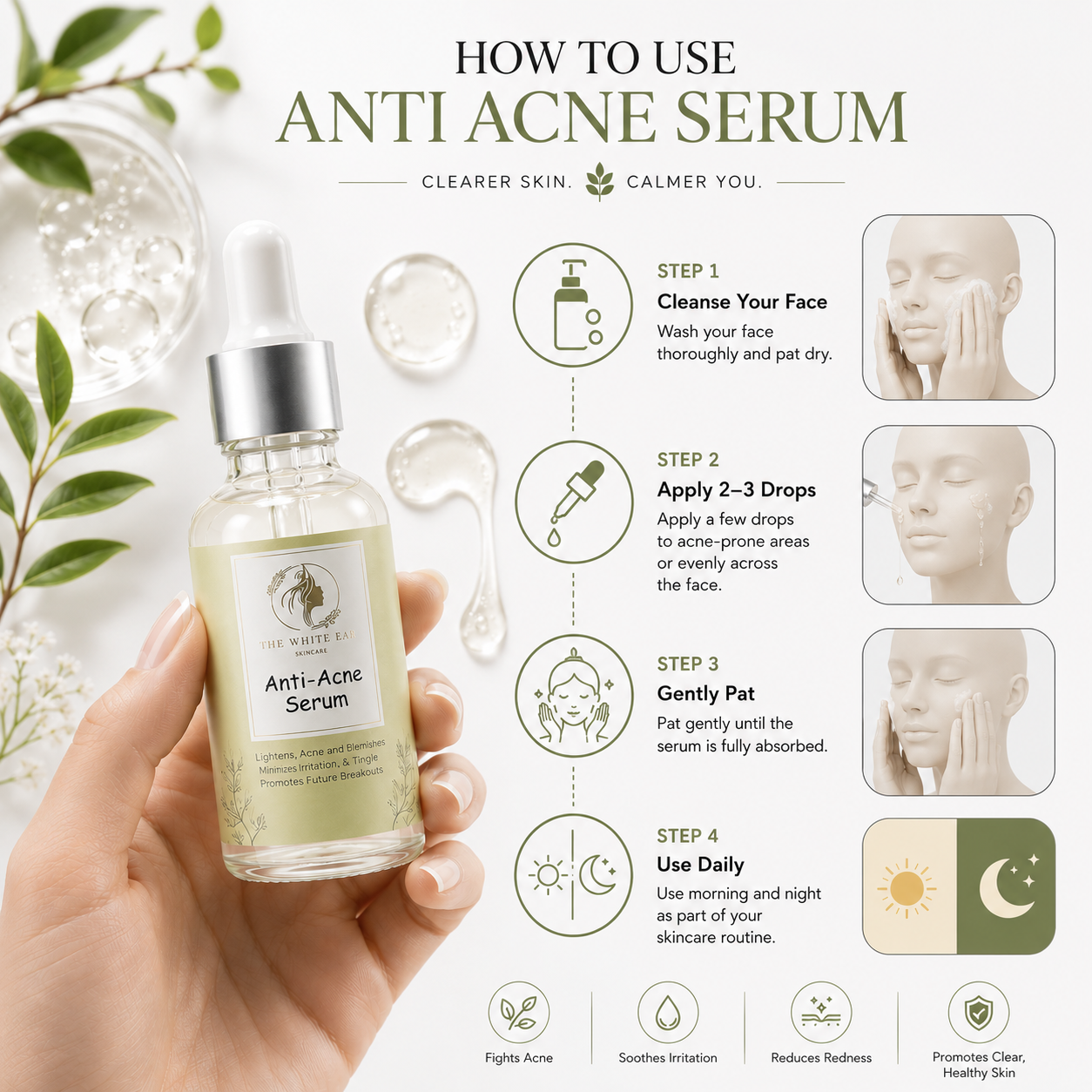 Anti Acne Serum for Clear, Radiant Skin