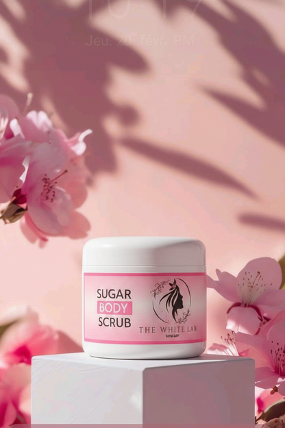 Premium Body Scrub packaging designed for everyday body care