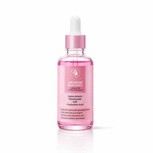 Premium Brightening Serum on a clean white background for radiant, even-looking, and healthy-looking skin