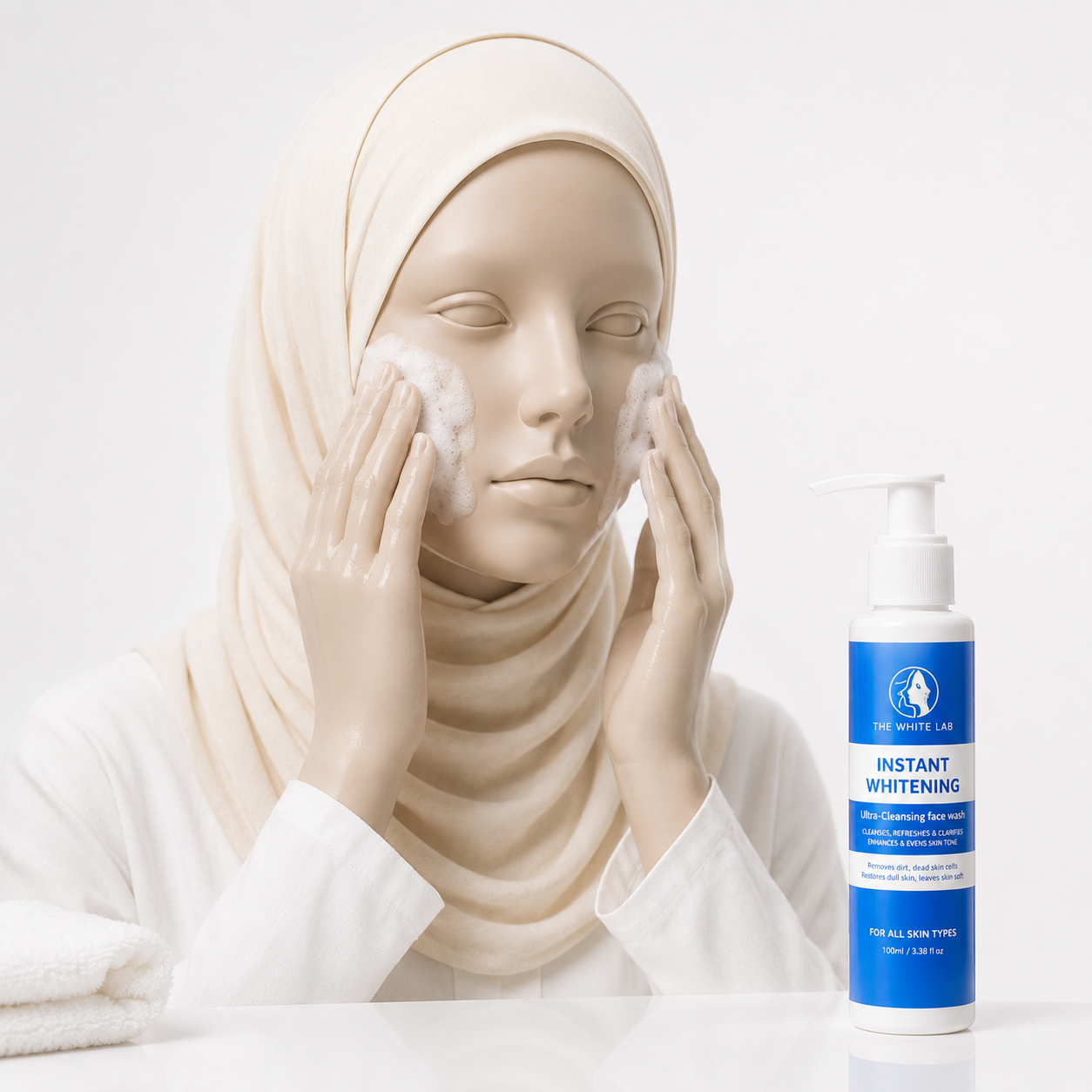 Whitening Face Wash for Brightening and Dark Spot Control