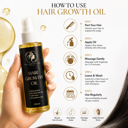 Hair Growth Oil – The White Lab