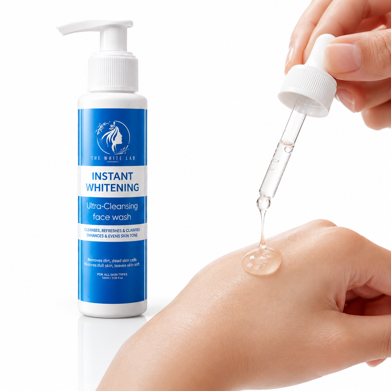 Whitening Face Wash for Brightening and Dark Spot Control