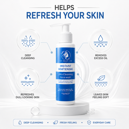 Whitening Face Wash for Brightening and Dark Spot Control