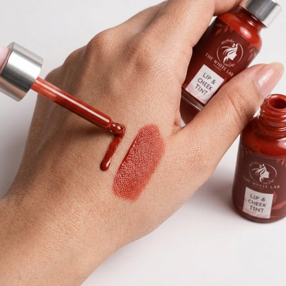 Lip and Cheek Tint for a Natural Flush and Long-lasting Color